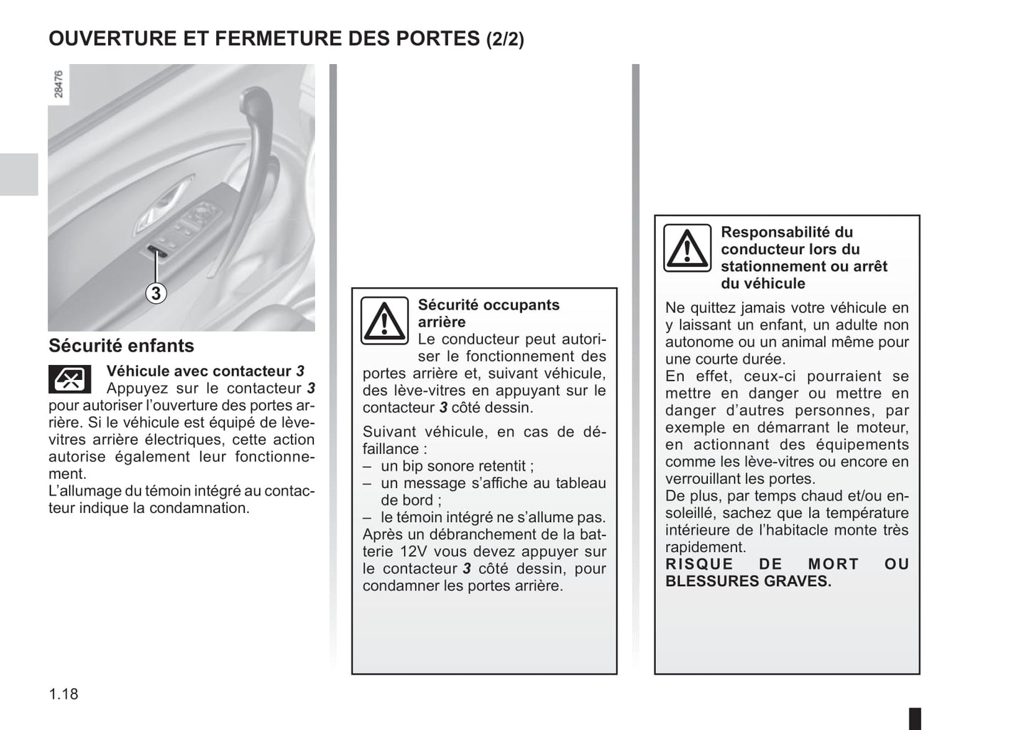 2009-2014 Renault Fluence Z.E. Manuel du propriétaire | Français