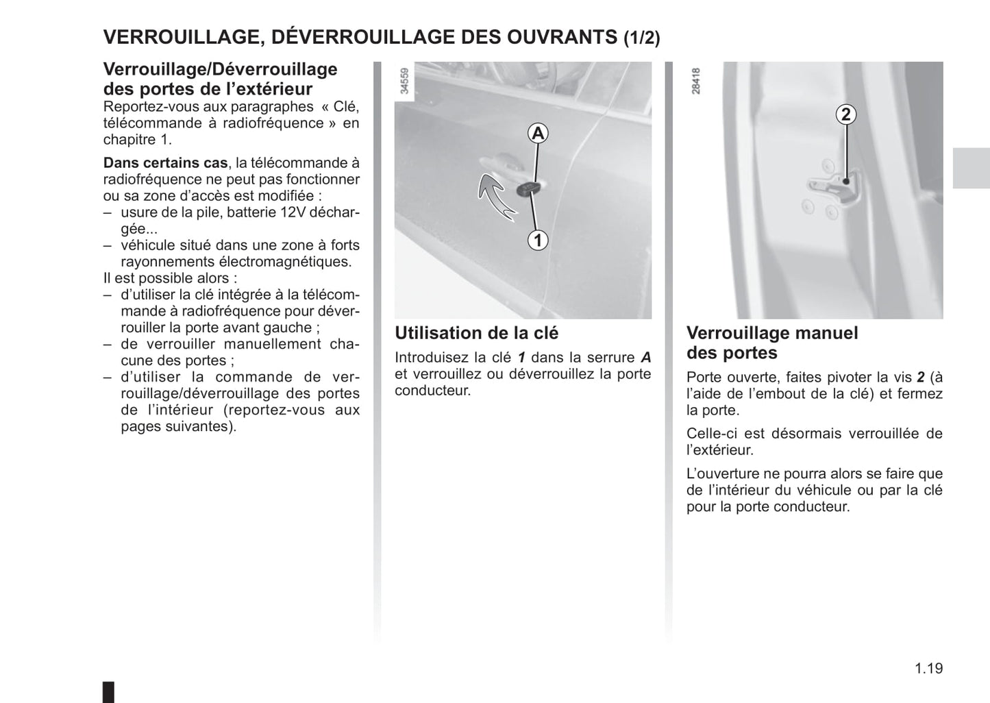 2009-2014 Renault Fluence Z.E. Manuel du propriétaire | Français