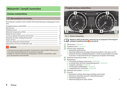 2008-2013 Skoda Superb Manuel du propriétaire | Polonais