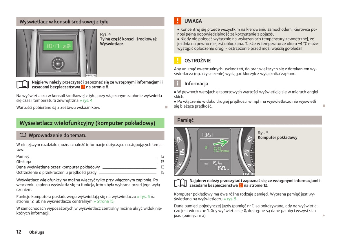 2008-2013 Skoda Superb Manuel du propriétaire | Polonais