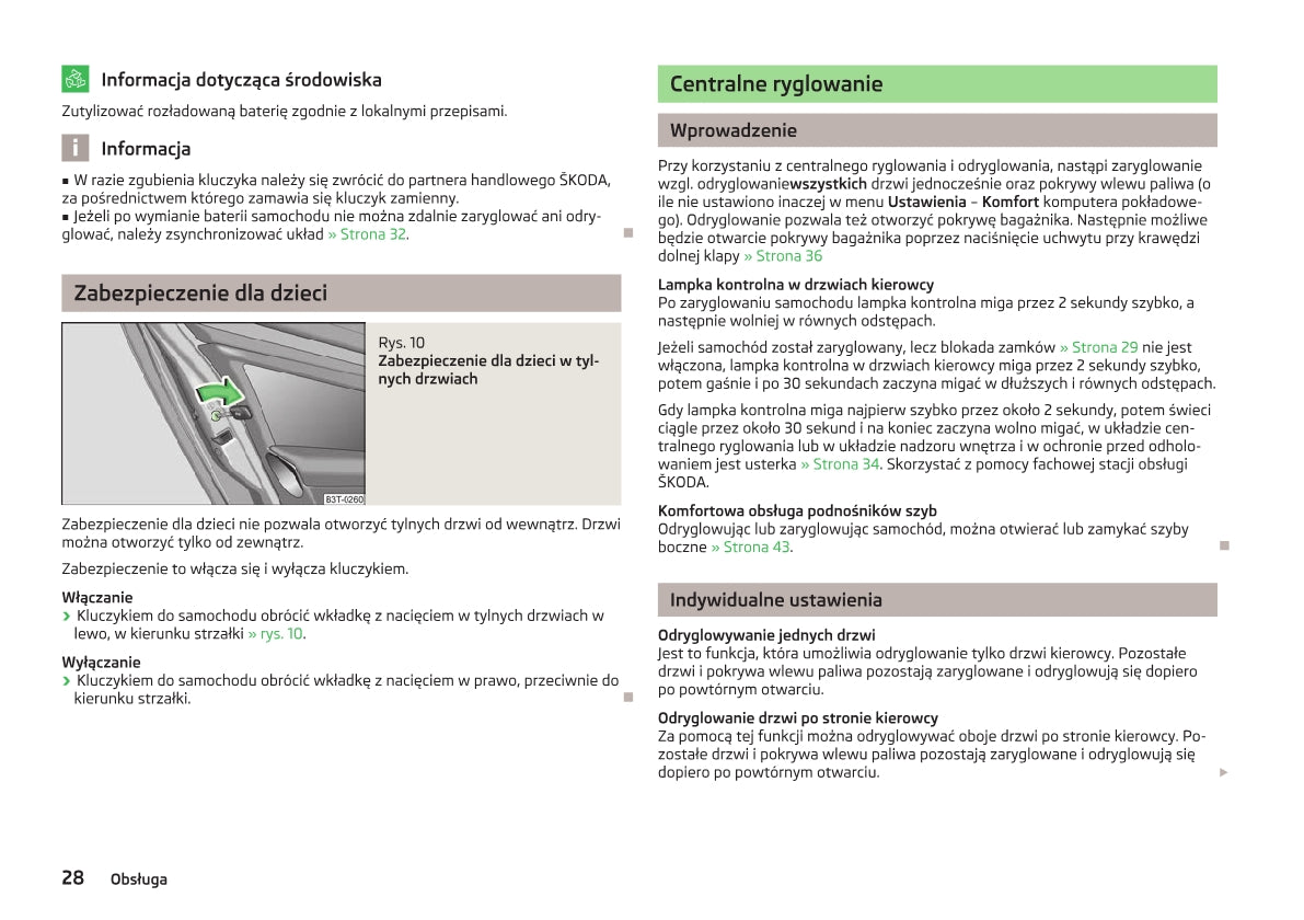 2008-2013 Skoda Superb Manuel du propriétaire | Polonais