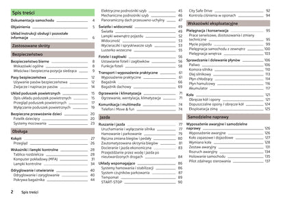 2014-2015 Skoda Citigo Owner's Manual | Polish