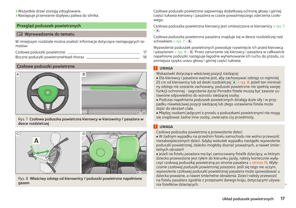 2014-2015 Skoda Citigo Owner's Manual | Polish