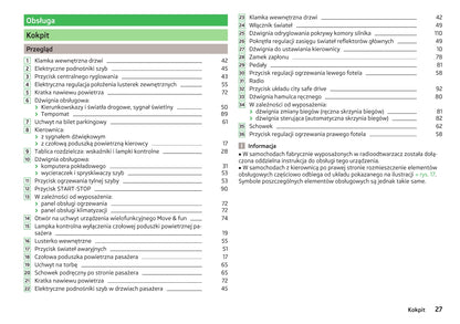 2014-2015 Skoda Citigo Owner's Manual | Polish