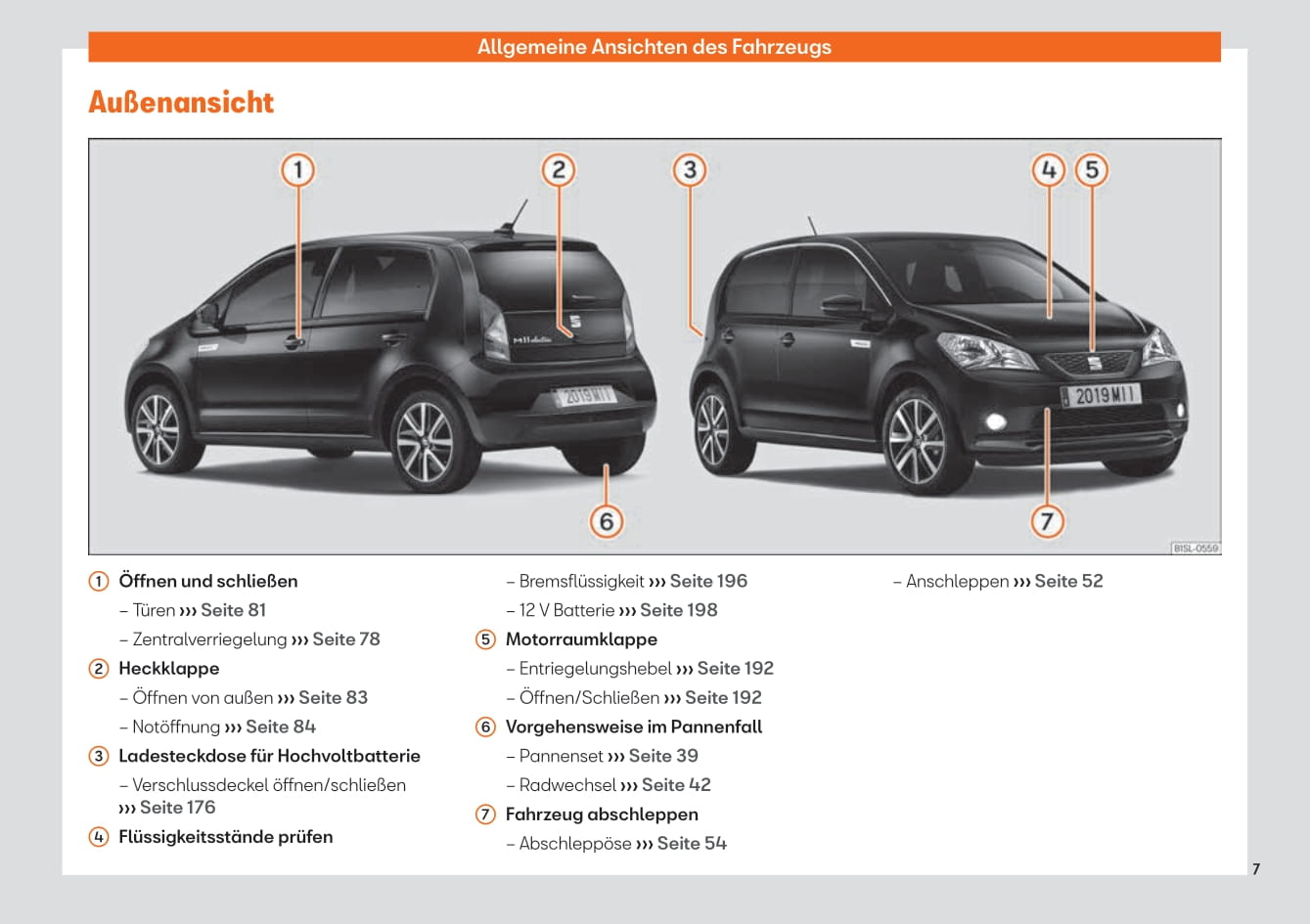 2019-2023 Seat Mii Gebruikershandleiding | Duits