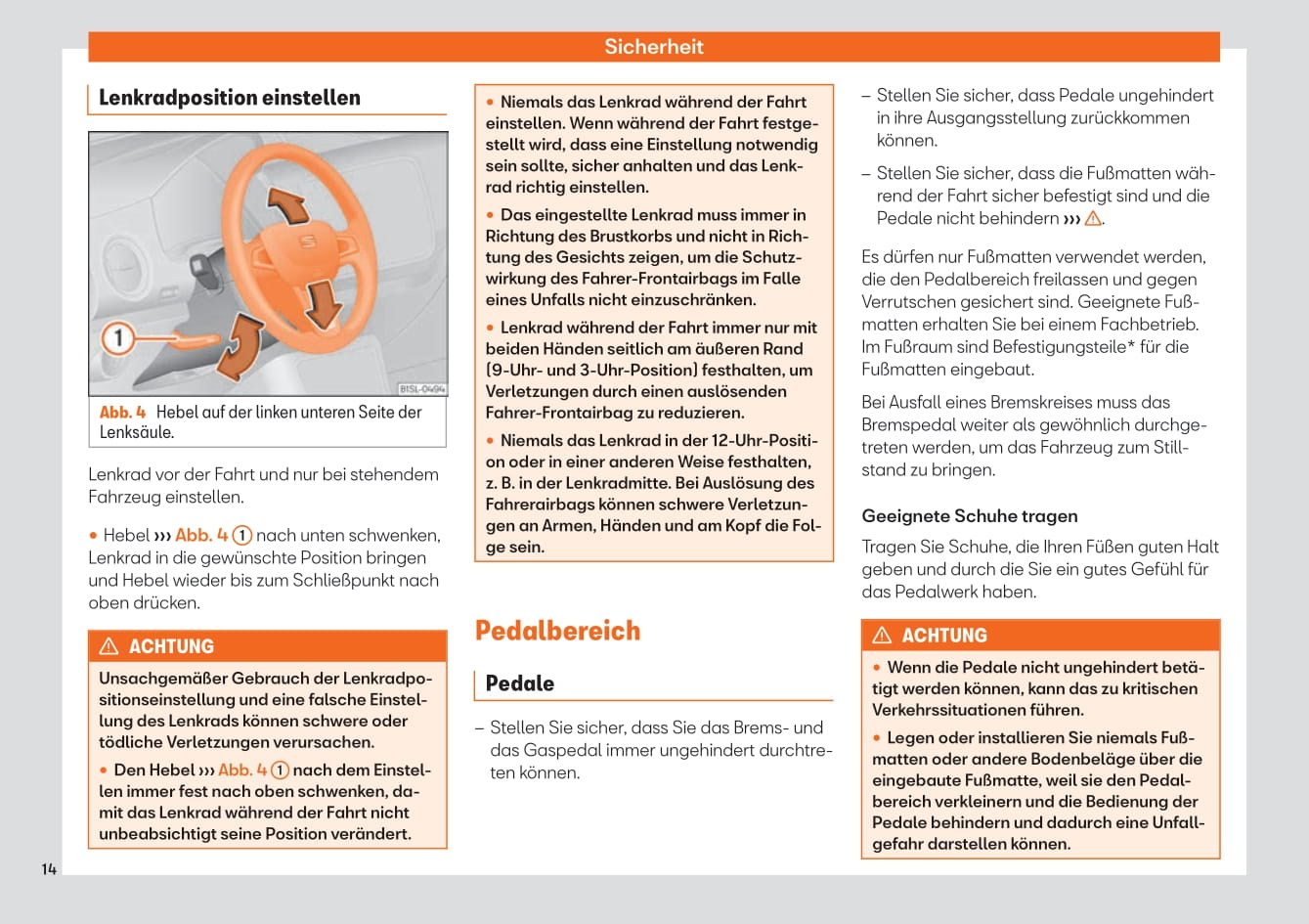 2019-2023 Seat Mii Gebruikershandleiding | Duits