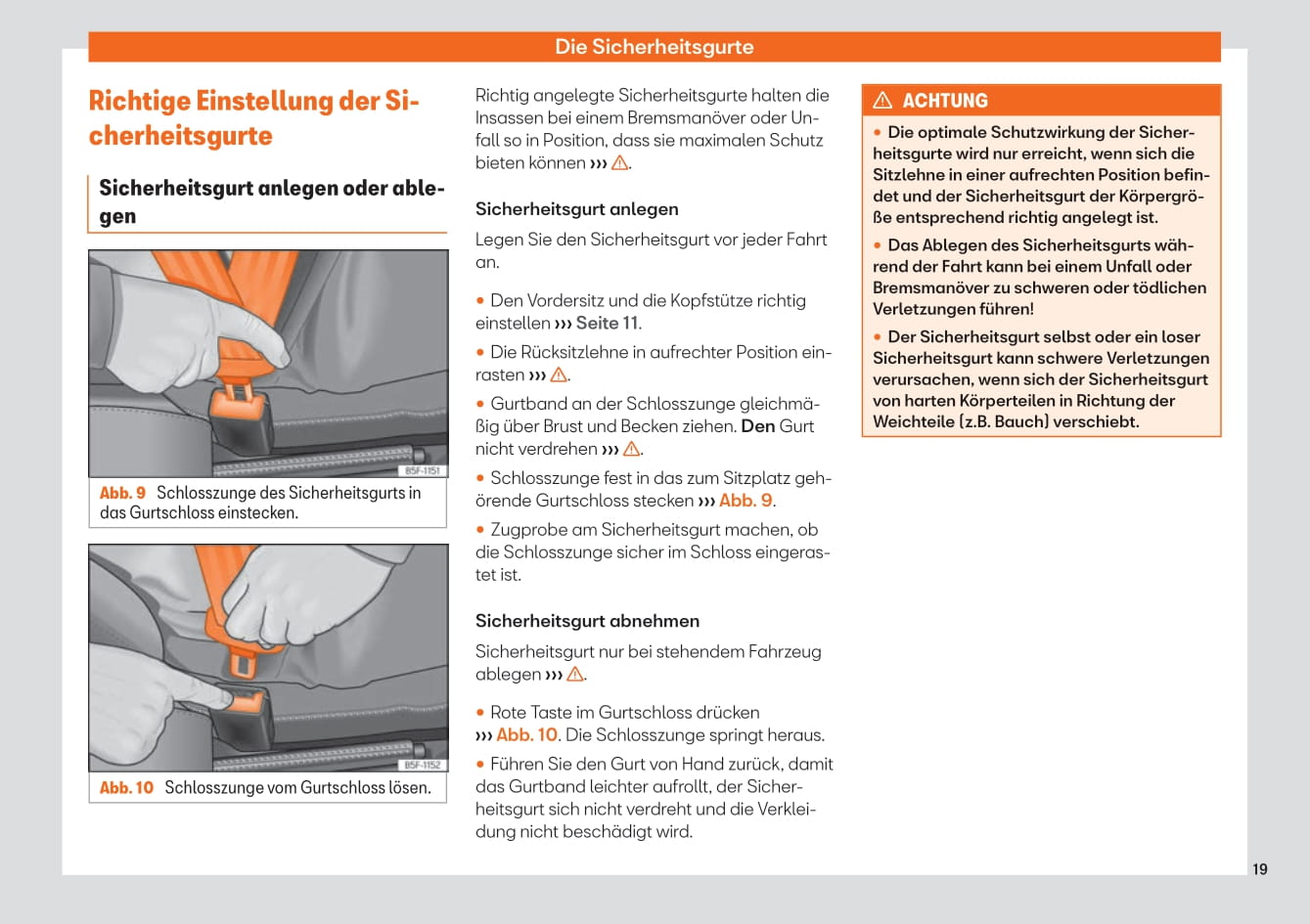 2019-2023 Seat Mii Gebruikershandleiding | Duits