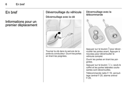 2014-2015 Opel Movano Gebruikershandleiding | Frans