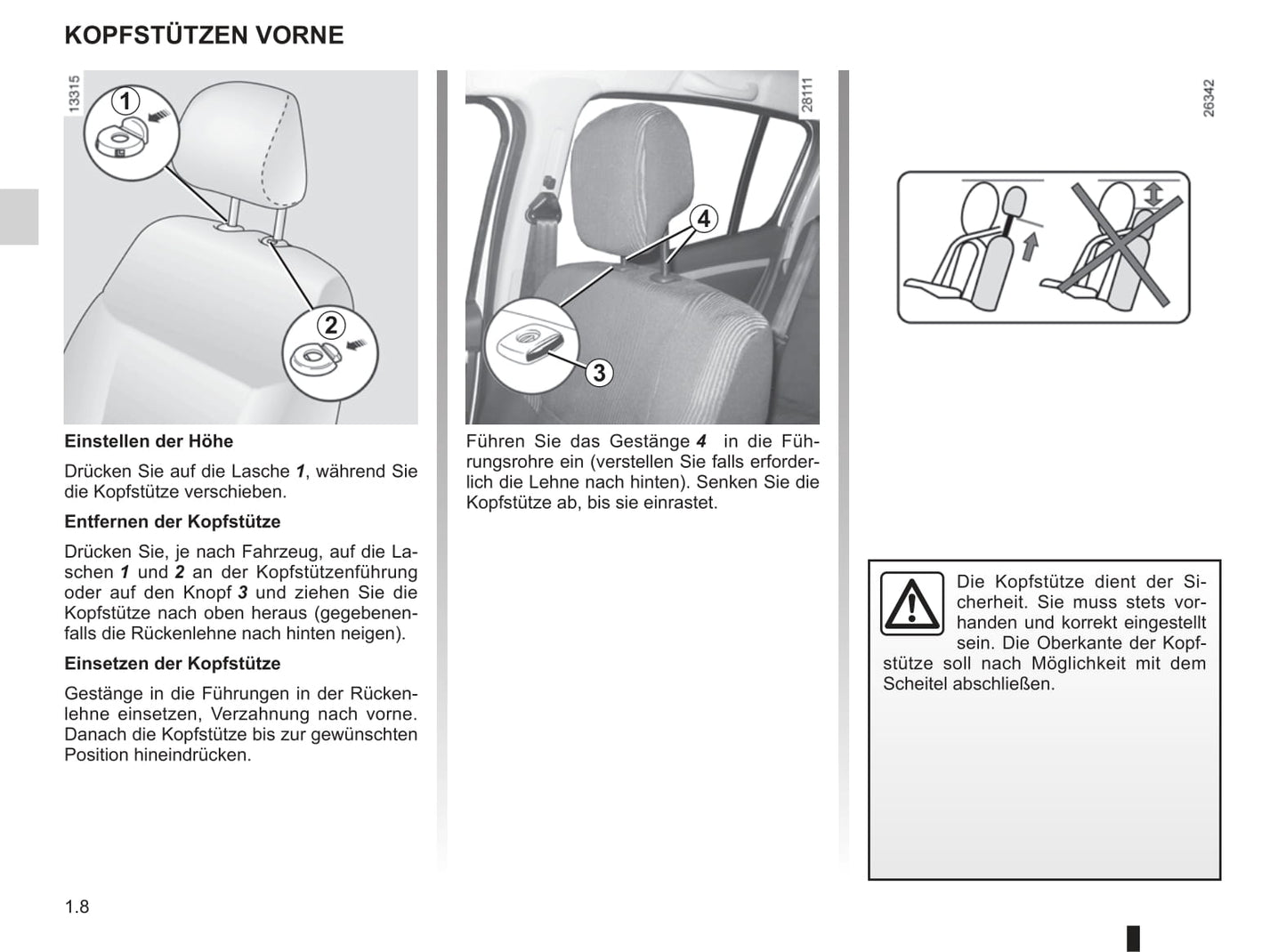 2005-2008 Dacia Logan Manuel du propriétaire | Allemand