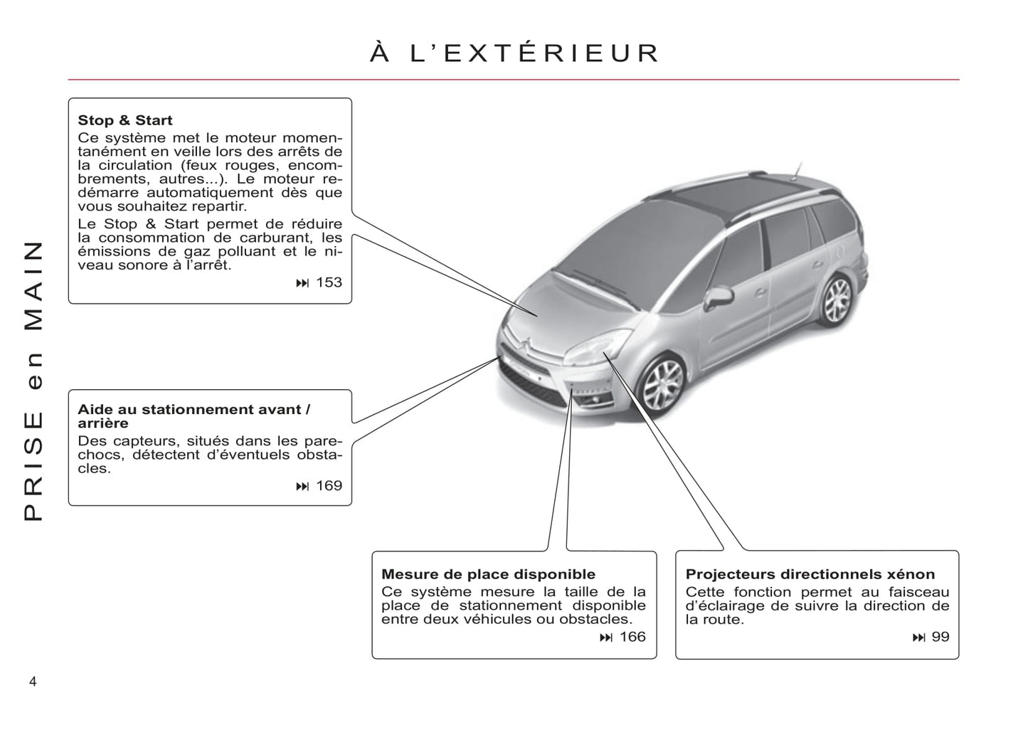 2011-2013 Citroën C4 Picasso/Grand C4 Picasso Gebruikershandleiding | Frans