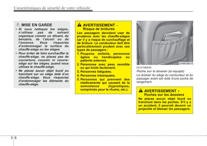 2009-2010 Kia Magentis Bedienungsanleitung | Französisch