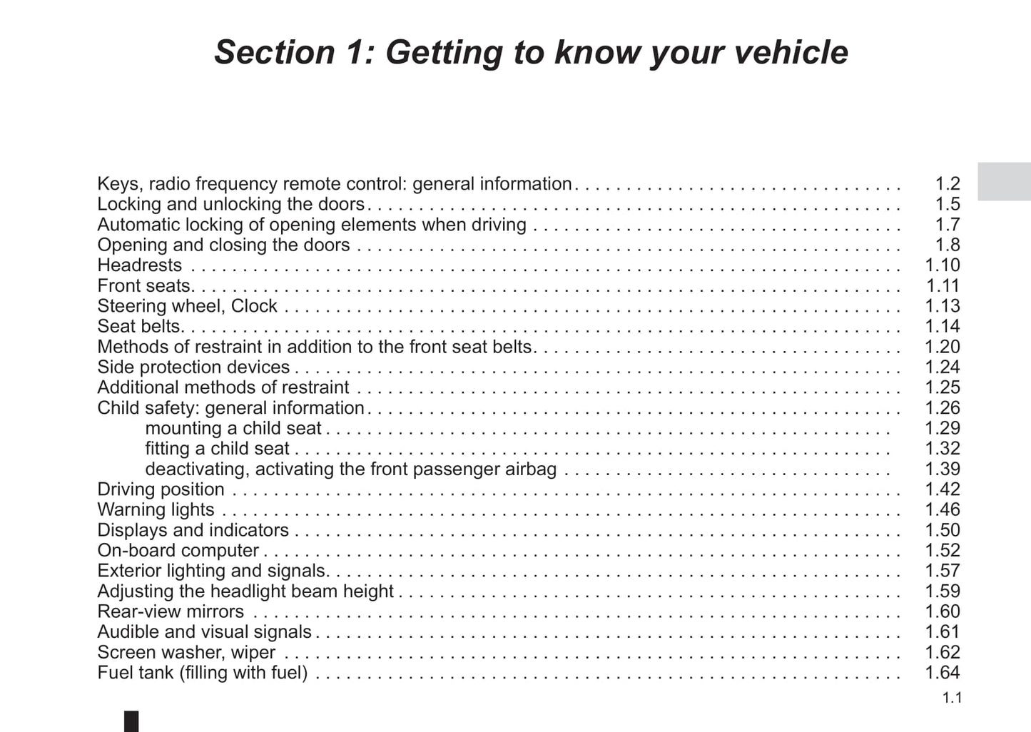 2014-2016 Dacia Logan/Logan MCV/Sandero Owner's Manual | English