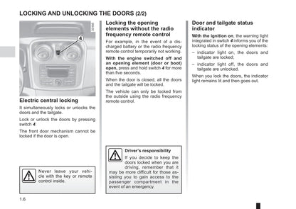 2014-2016 Dacia Logan/Logan MCV/Sandero Owner's Manual | English