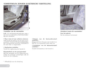 1994-1998 Renault Laguna Manuel du propriétaire | Néerlandais