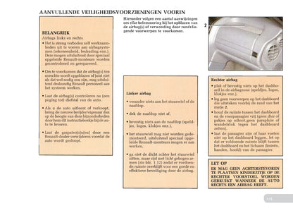 1994-1998 Renault Laguna Manuel du propriétaire | Néerlandais