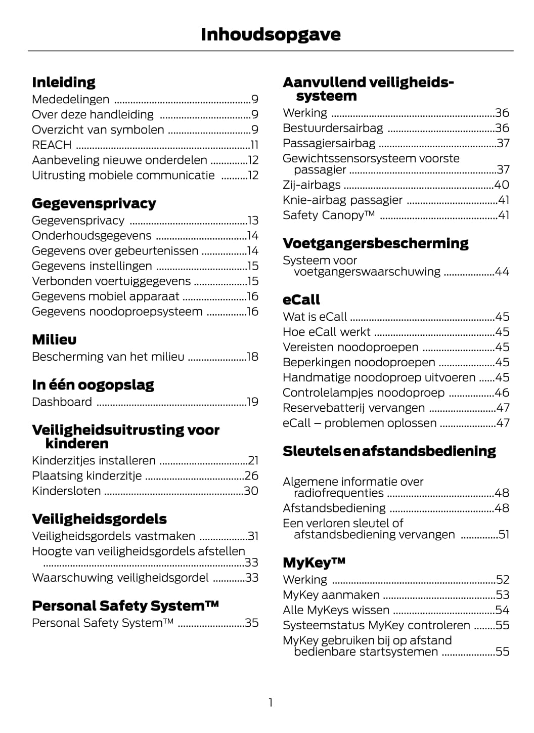 2021-2022 Ford Explorer Gebruikershandleiding | Nederlands