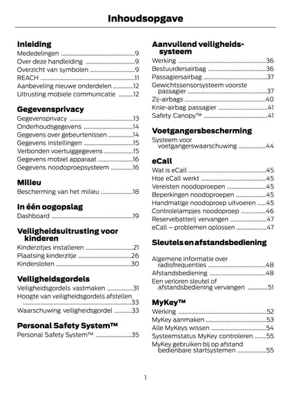 2021-2022 Ford Explorer Gebruikershandleiding | Nederlands