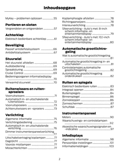 2021-2022 Ford Explorer Gebruikershandleiding | Nederlands