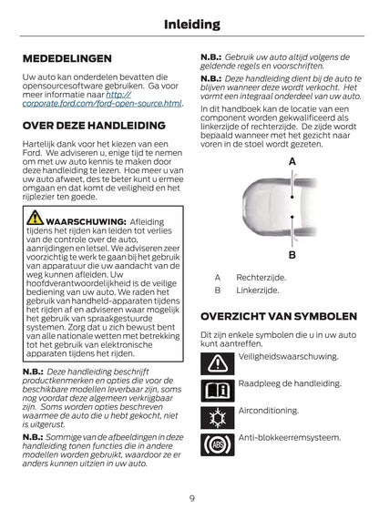 2021-2022 Ford Explorer Gebruikershandleiding | Nederlands