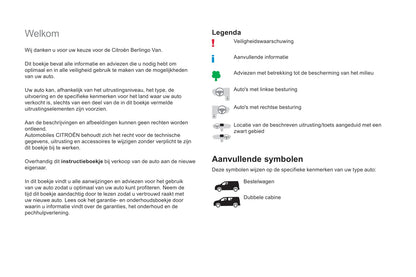 2018-2020 Citroën Berlingo Manuel du propriétaire | Néerlandais