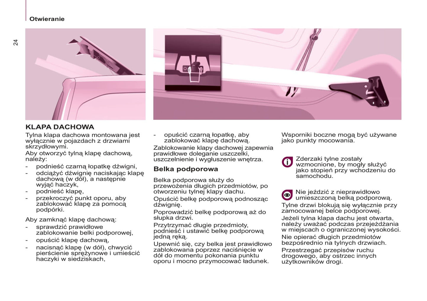 2012-2013 Peugeot Partner Bedienungsanleitung | Polnisch