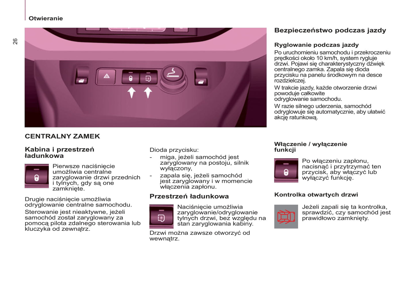 2012-2013 Peugeot Partner Bedienungsanleitung | Polnisch