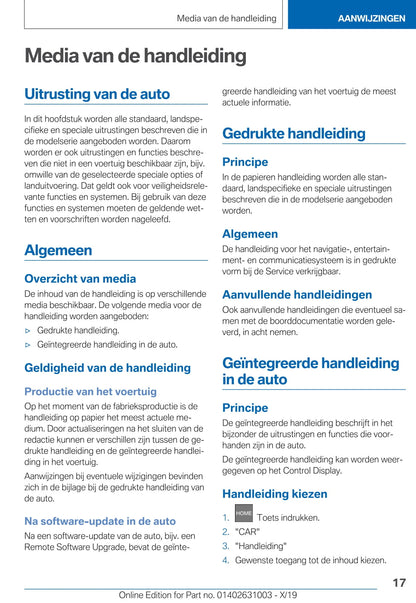 2020 BMW 2 Series Gran Coupé Owner's Manual | Dutch