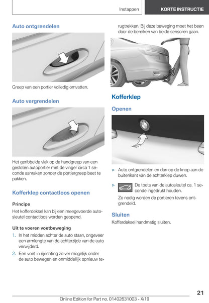 2020 BMW 2 Series Gran Coupé Owner's Manual | Dutch