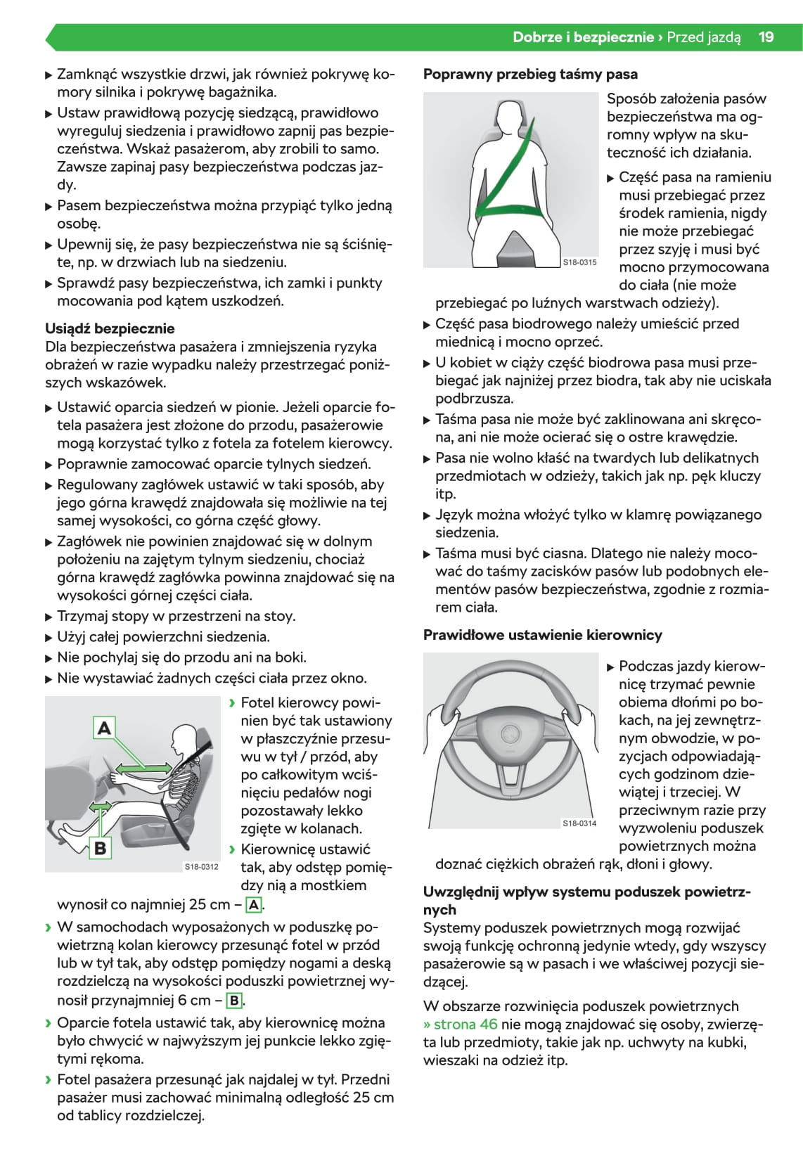 2019-2020 Skoda Octavia Owner's Manual | Polish