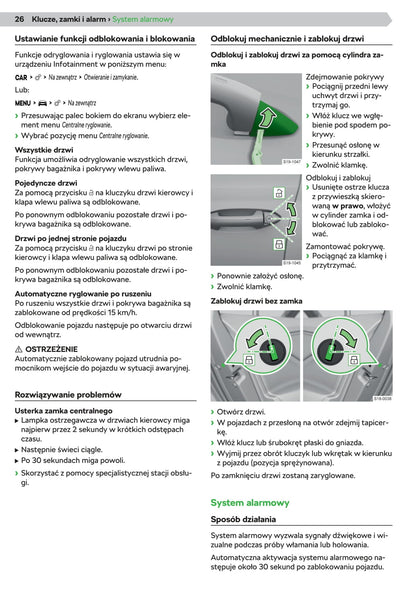 2019-2020 Skoda Octavia Owner's Manual | Polish