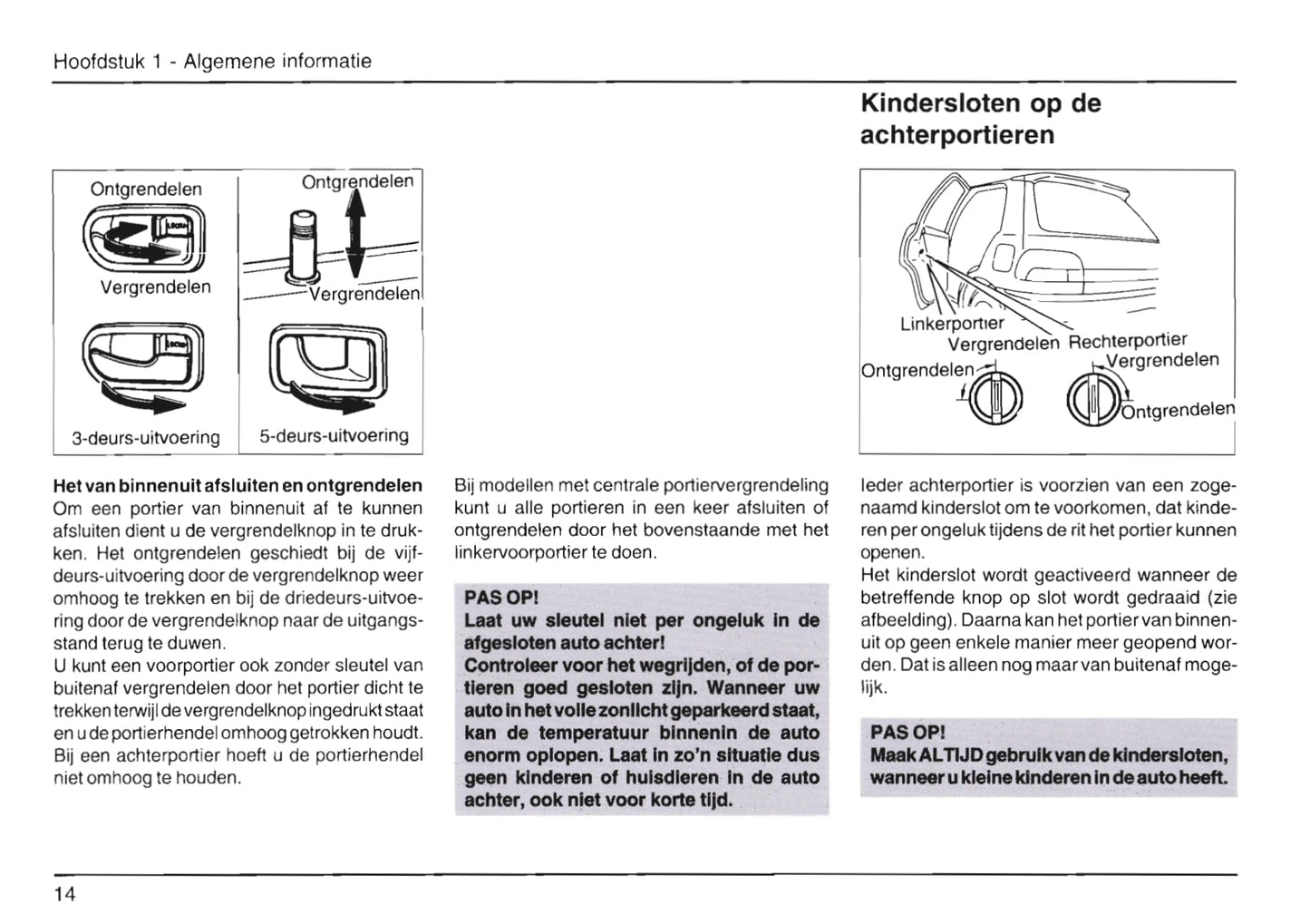 1989-2001 Daihatsu Cuore Manuel du propriétaire | Néerlandais