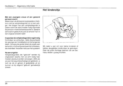 1989-2001 Daihatsu Cuore Manuel du propriétaire | Néerlandais