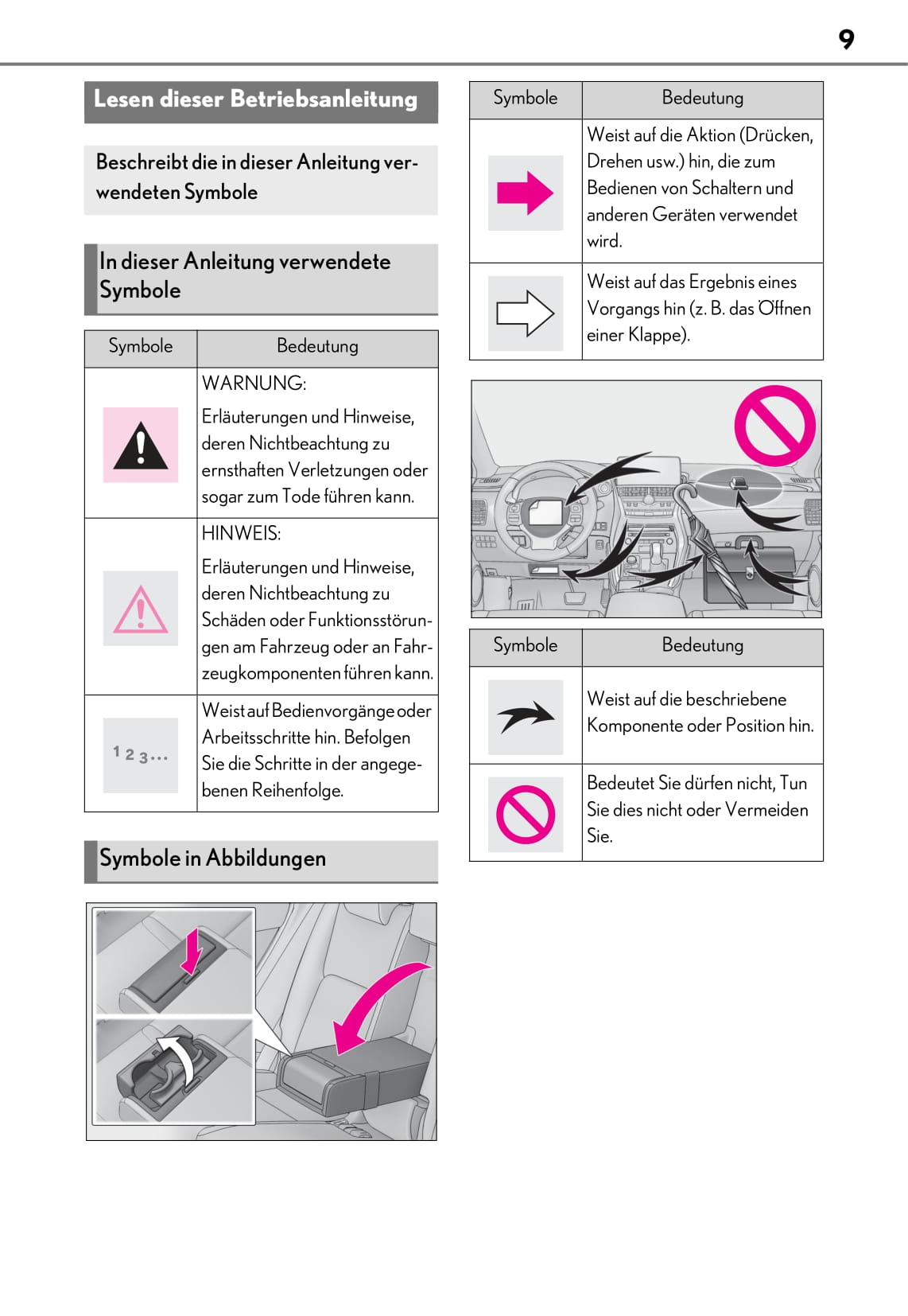 2019 Lexus NX 300h Owner's Manual | German