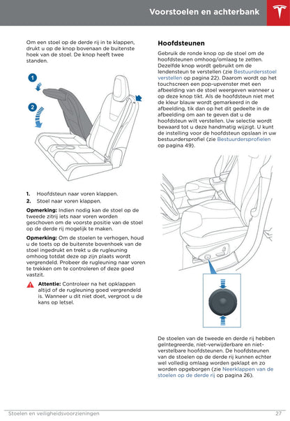 2016-2020 Tesla Model X Owner's Manual | Dutch