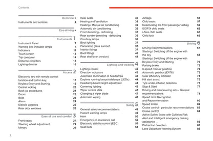 2019-2021 Citroën C4 Cactus Owner's Manual | Spanish