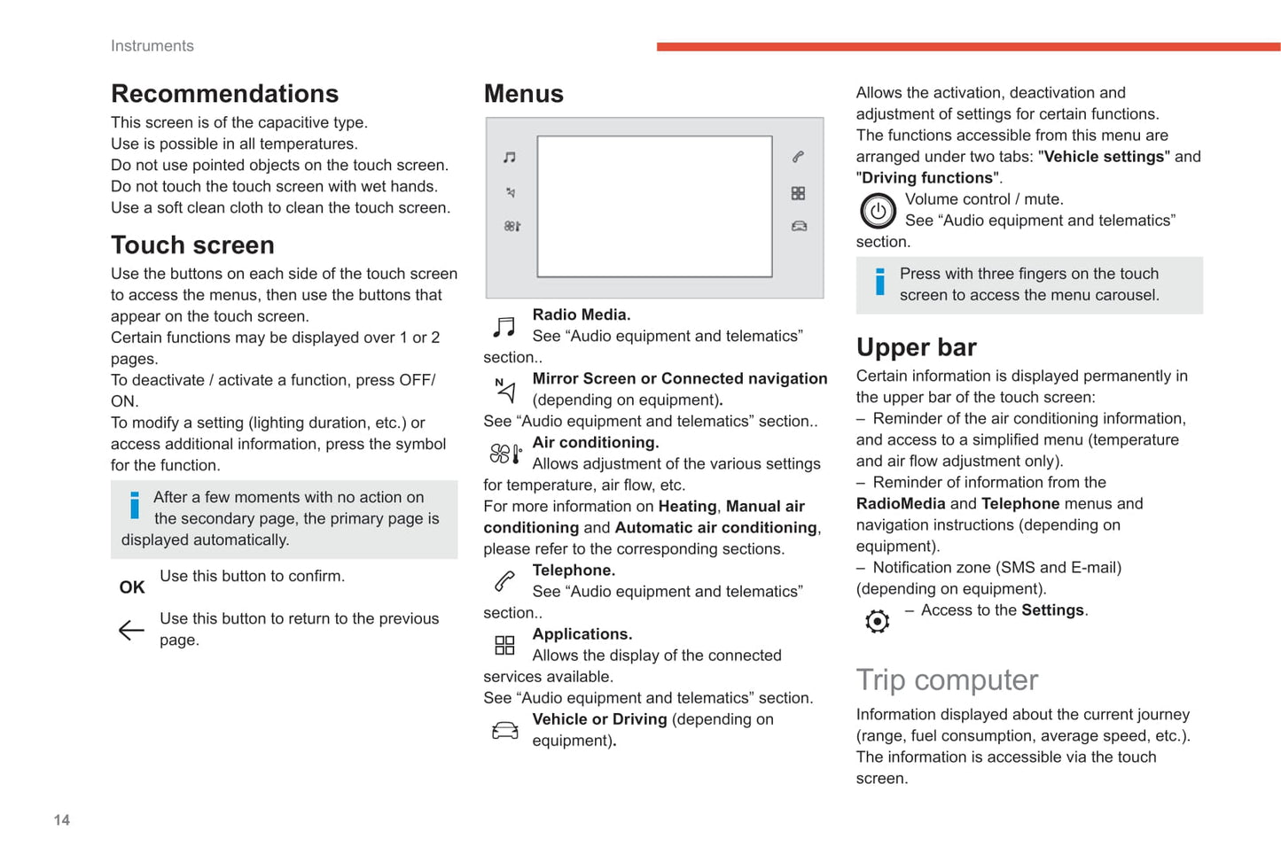 2019-2021 Citroën C4 Cactus Owner's Manual | Spanish