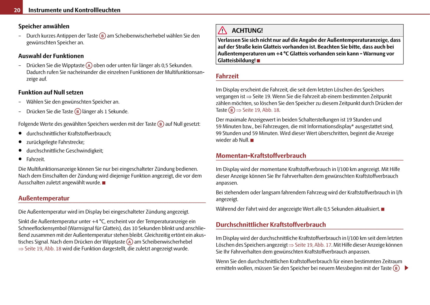 2006-2007 Skoda Fabia Owner's Manual | German