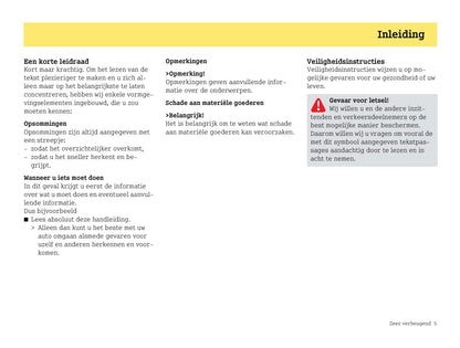 2003-2006 Smart Forfour Manuel du propriétaire | Néerlandais