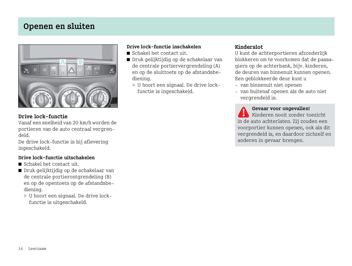 2003-2006 Smart Forfour Manuel du propriétaire | Néerlandais