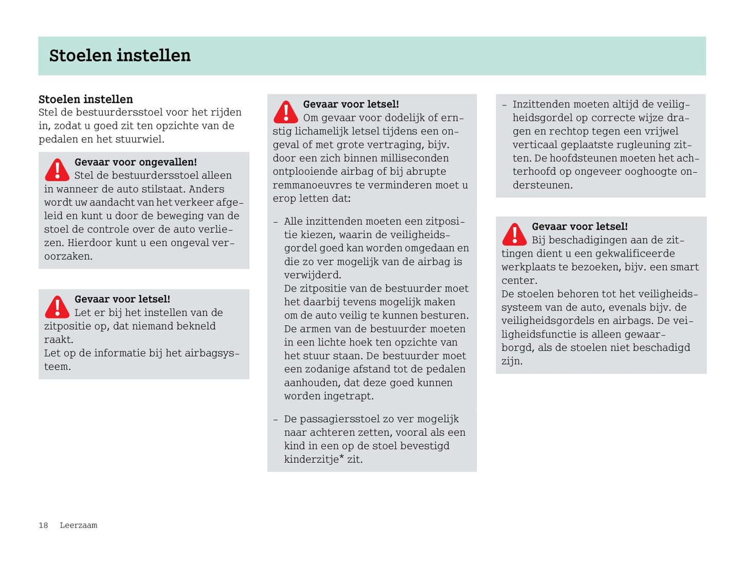 2003-2006 Smart Forfour Manuel du propriétaire | Néerlandais