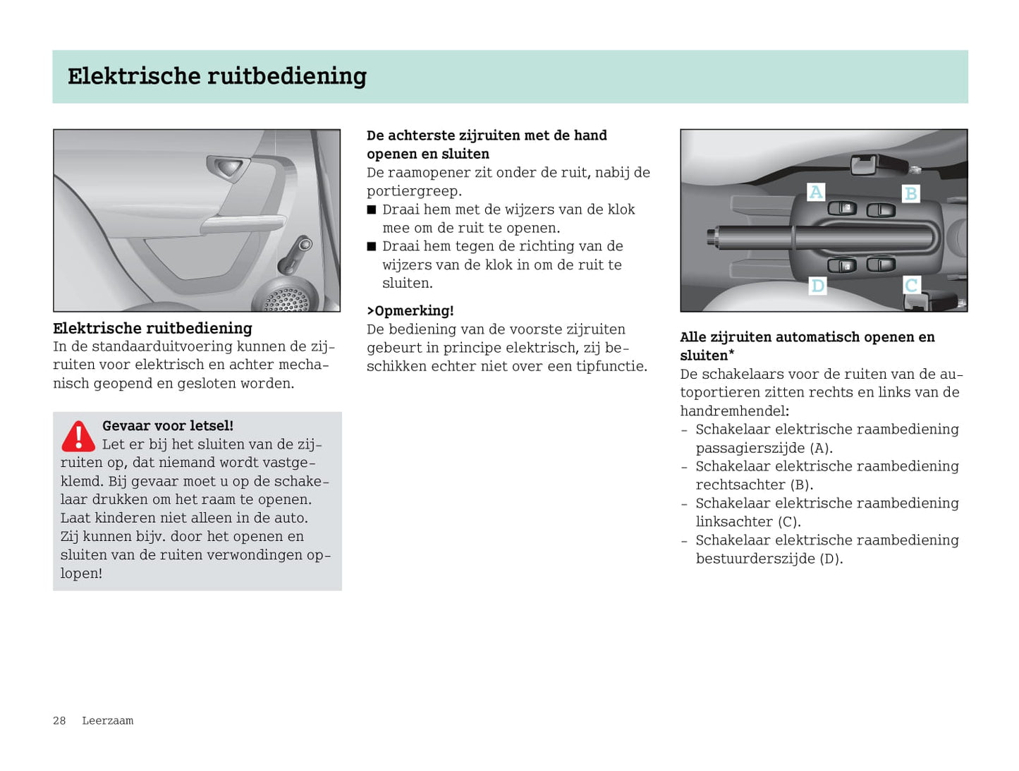 2003-2006 Smart Forfour Manuel du propriétaire | Néerlandais