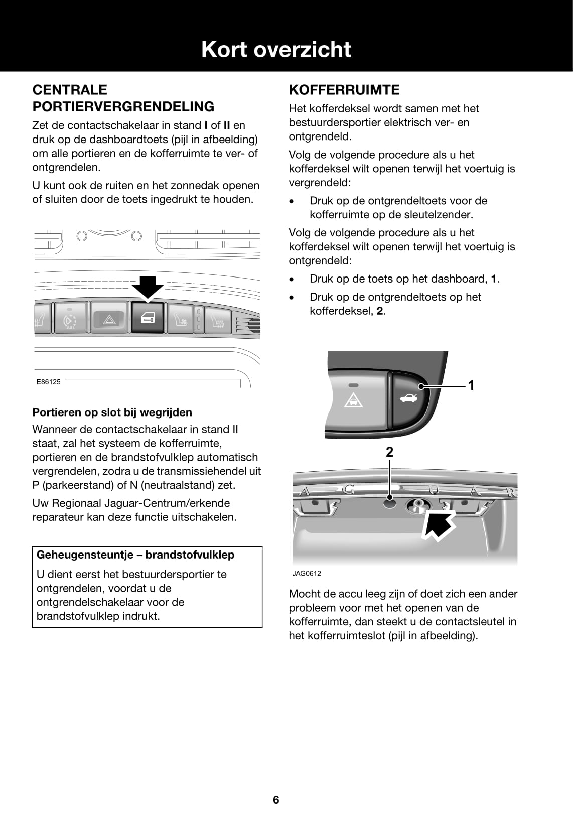 2007-2009 Jaguar XJ Manuel du propriétaire | Néerlandais