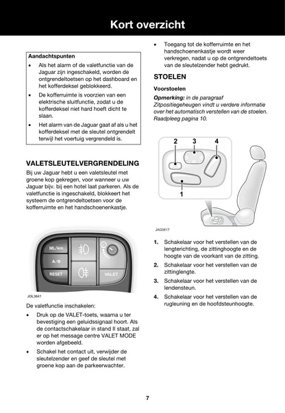 2007-2009 Jaguar XJ Manuel du propriétaire | Néerlandais