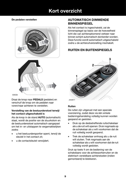 2007-2009 Jaguar XJ Manuel du propriétaire | Néerlandais