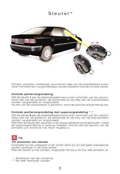 1996-1997 Citroën Xantia Gebruikershandleiding | Nederlands