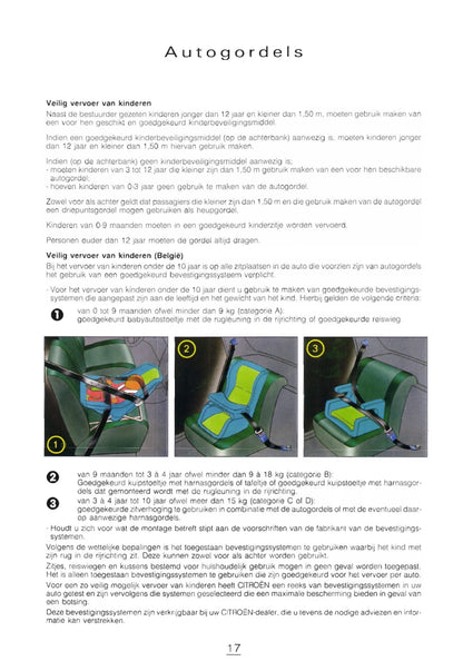 1996-1997 Citroën Xantia Gebruikershandleiding | Nederlands