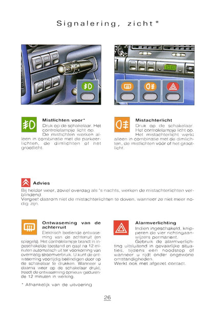 1996-1997 Citroën Xantia Gebruikershandleiding | Nederlands