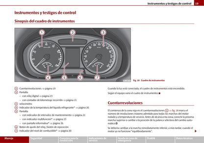 2009-2010 Skoda Roomster Owner's Manual | Spanish