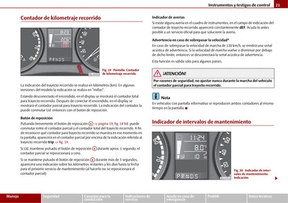 2009-2010 Skoda Roomster Owner's Manual | Spanish