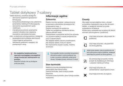 2015-2016 Citroën C4 Cactus Owner's Manual | Polish